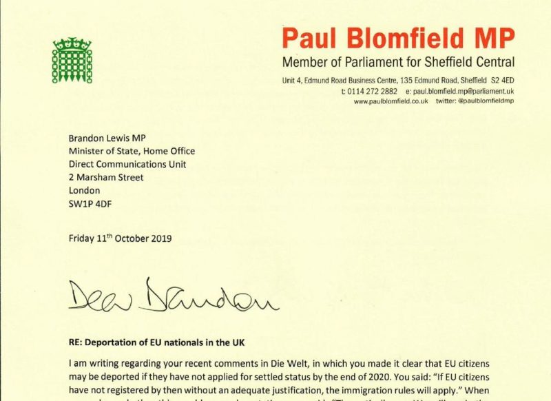 My letter to Brandon Lewis